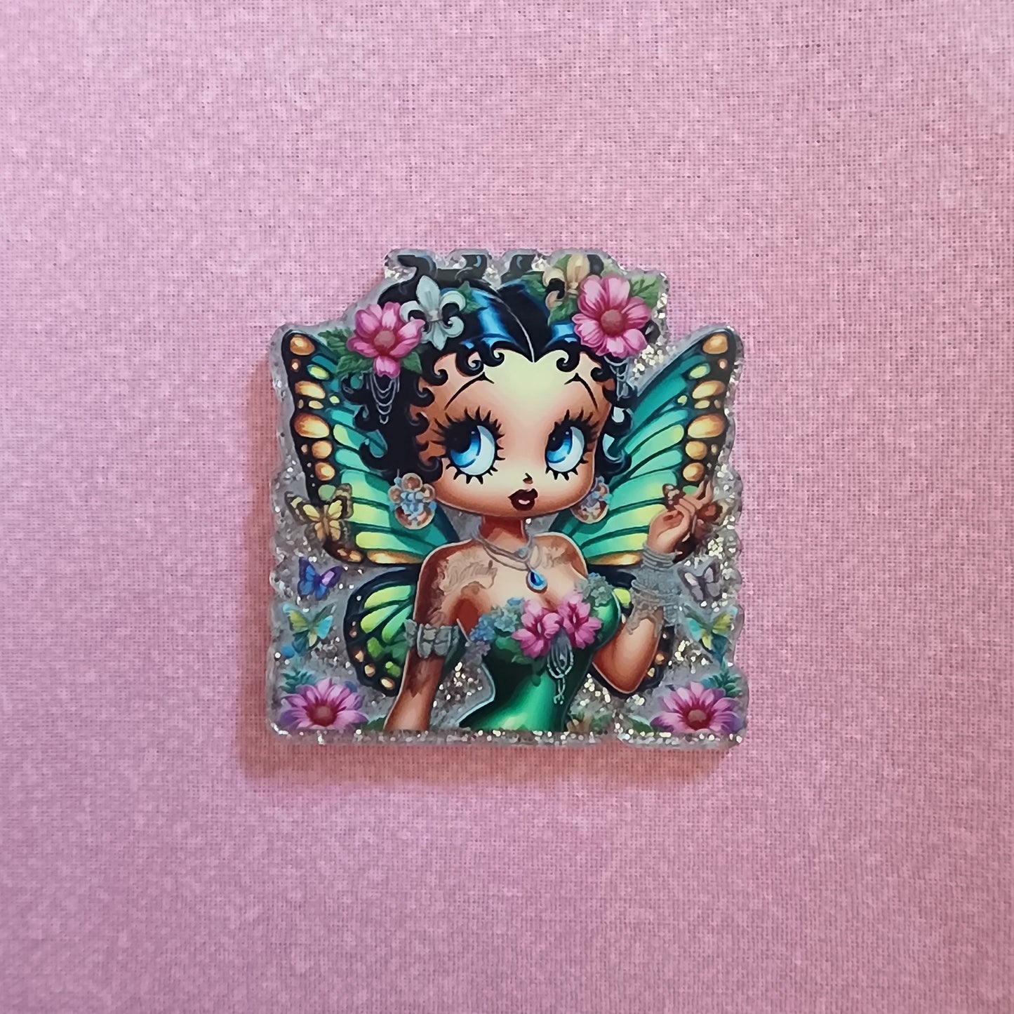 Badge Reel - Butterfly Girl