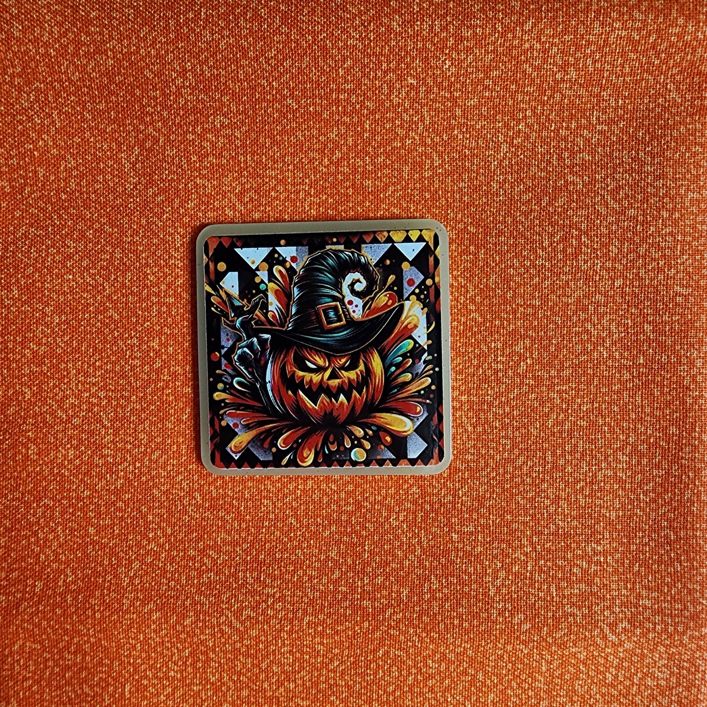 Badge Reel - Pumpkin