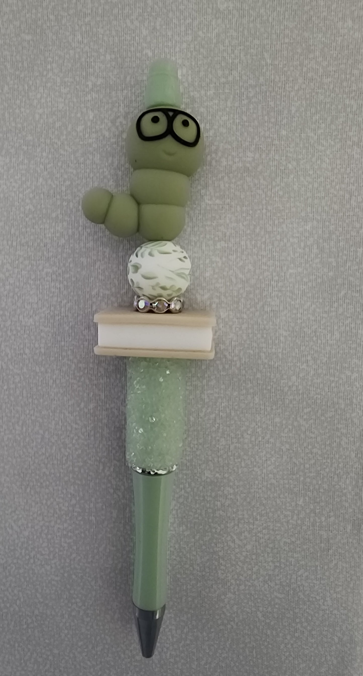 Beadable Pen – Book Worm