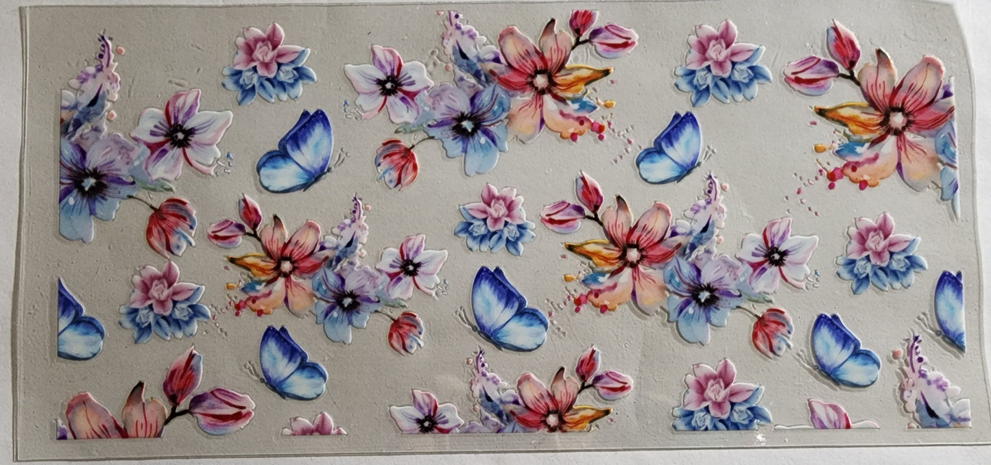 Butterflies & Flowers