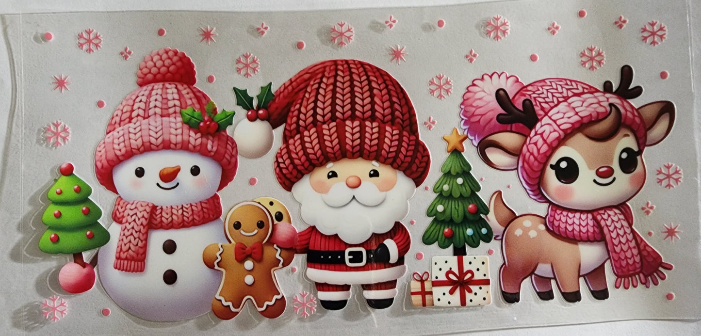 Snowman - Santa - Reindeer