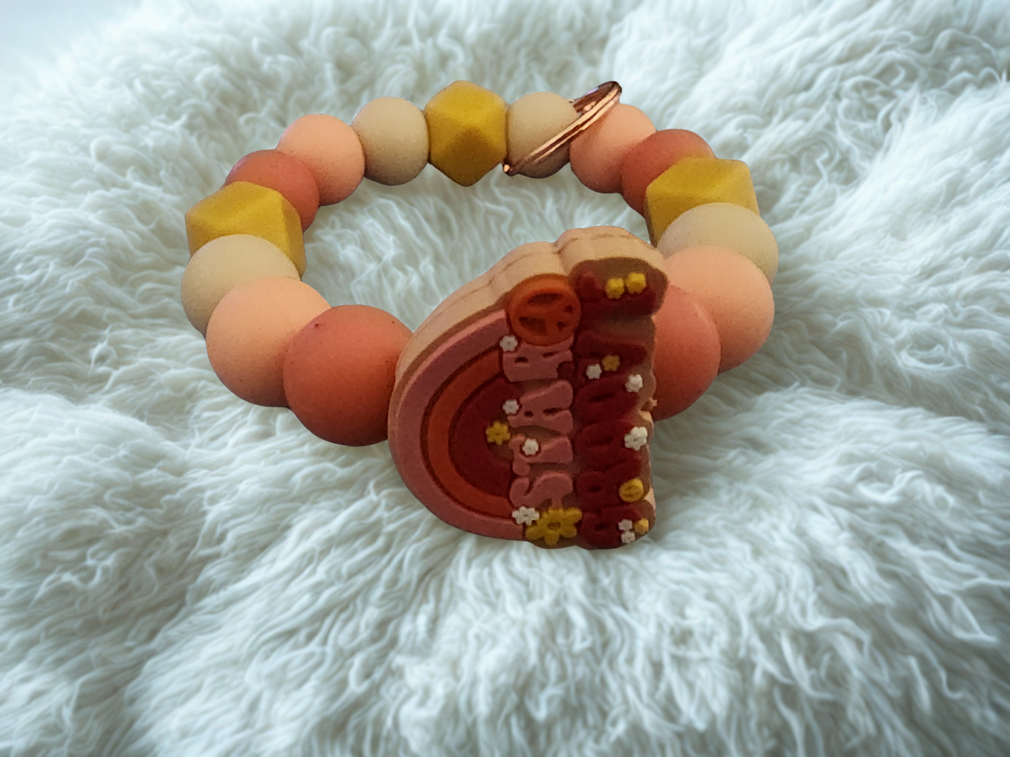 Key Wristlet - Star Groovy