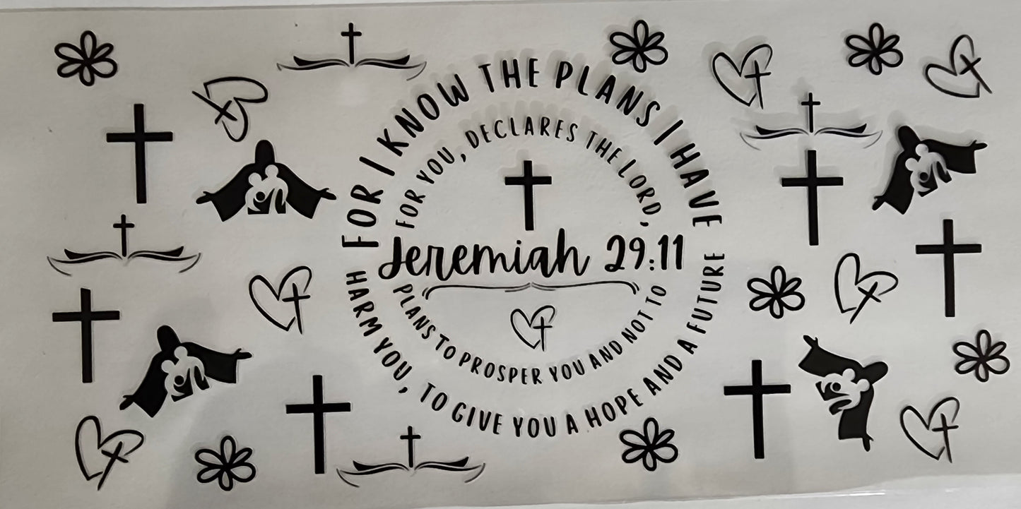Jeremiah 29:11 - Decal