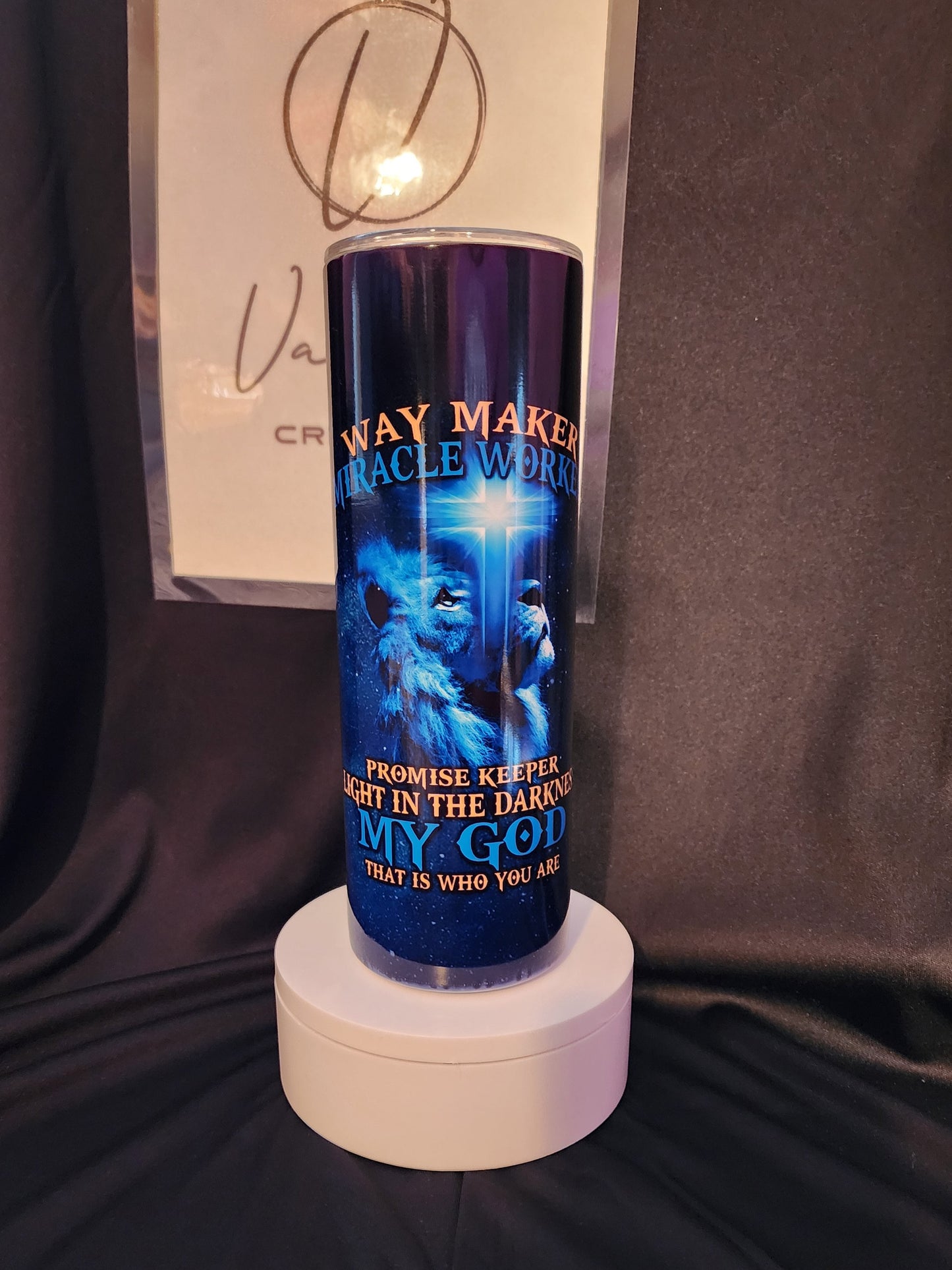 Jesus is King Sublimated Tumbler