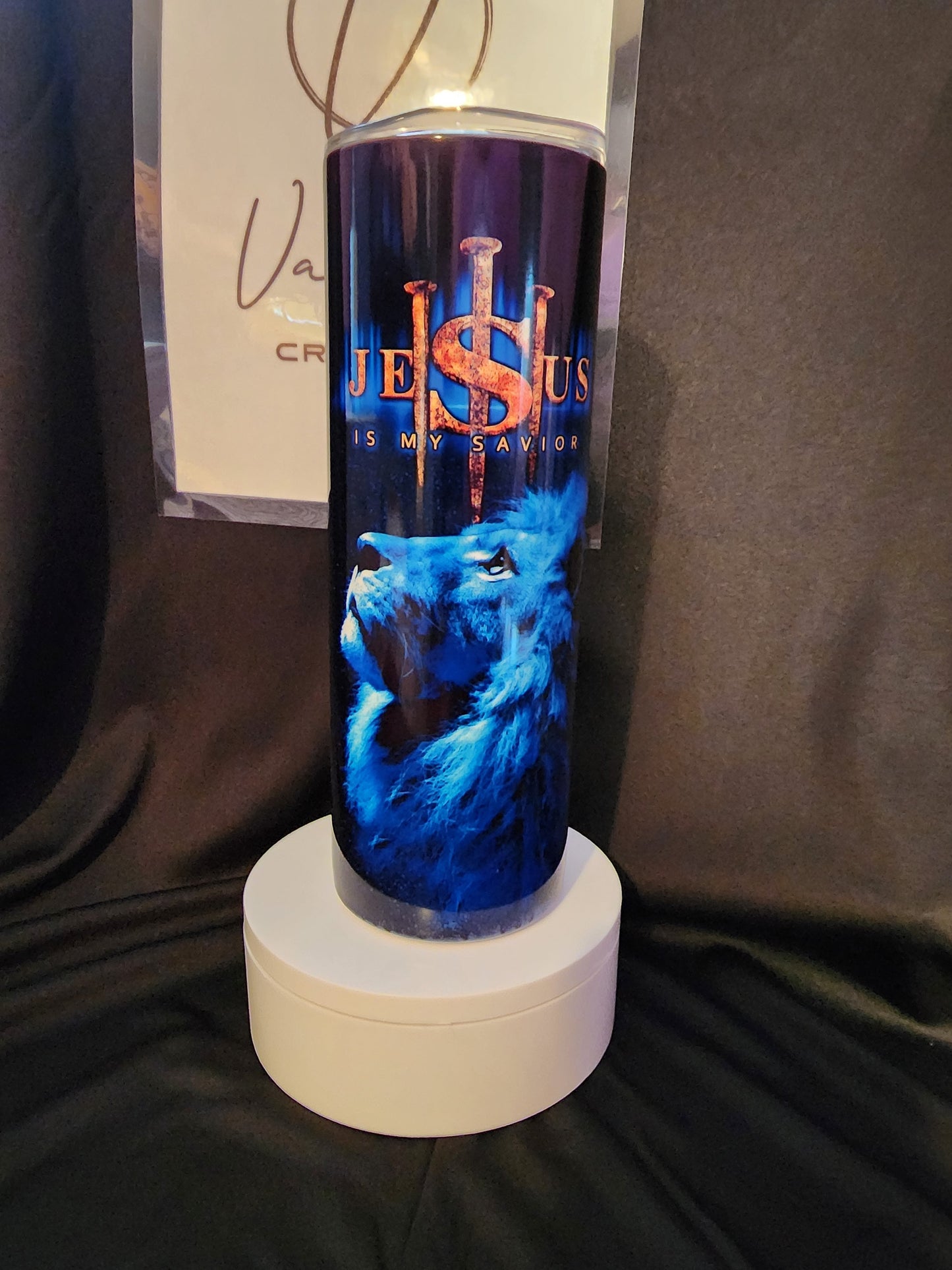 Jesus is King Sublimated Tumbler