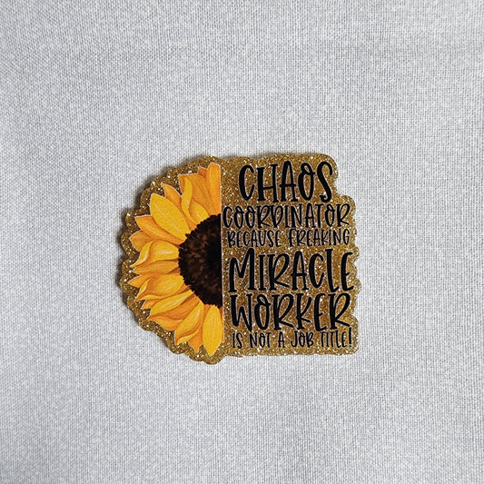 Badge Reel - Chaos Coordinator
