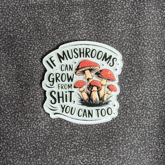 Badge Reel - Mushrooms