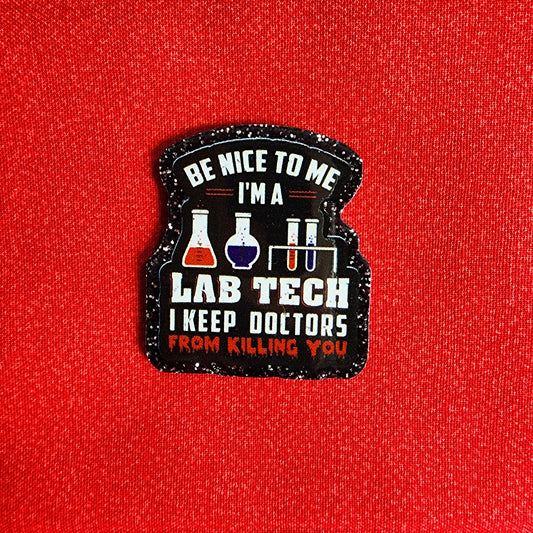 Badge Reel - Lab Tech