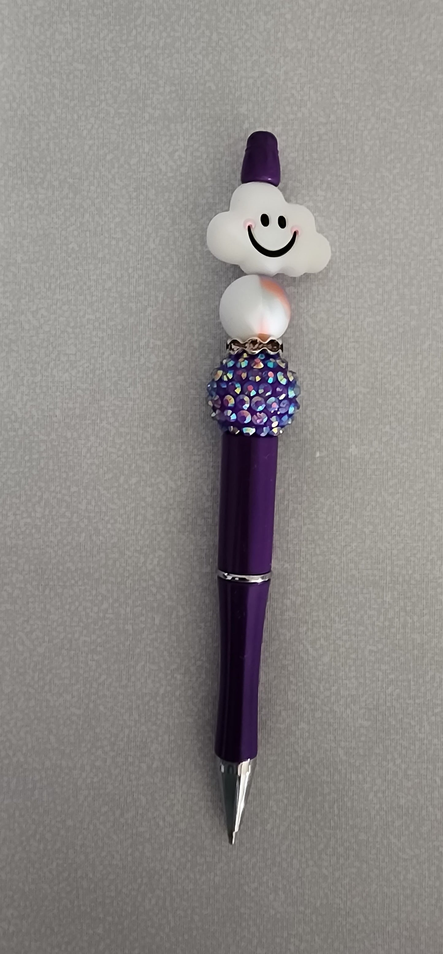 Beadable Pen – Cloudy