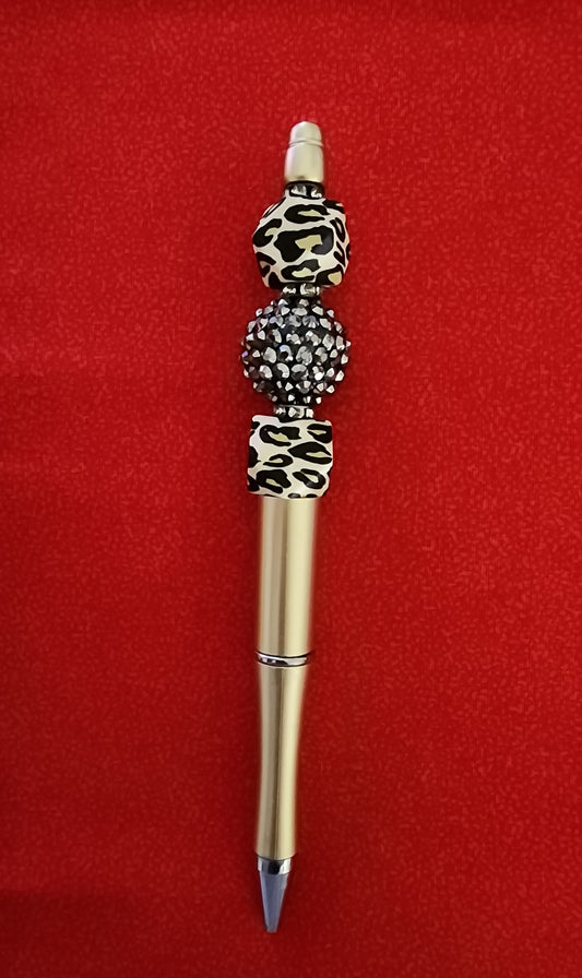Beadable Pen – Leopard