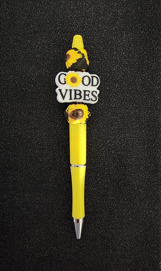 Beadable Pen – Good Vibes