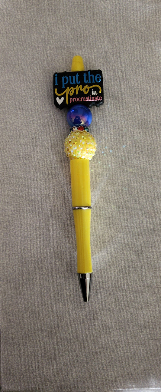 Beadable Pen – Procastinator