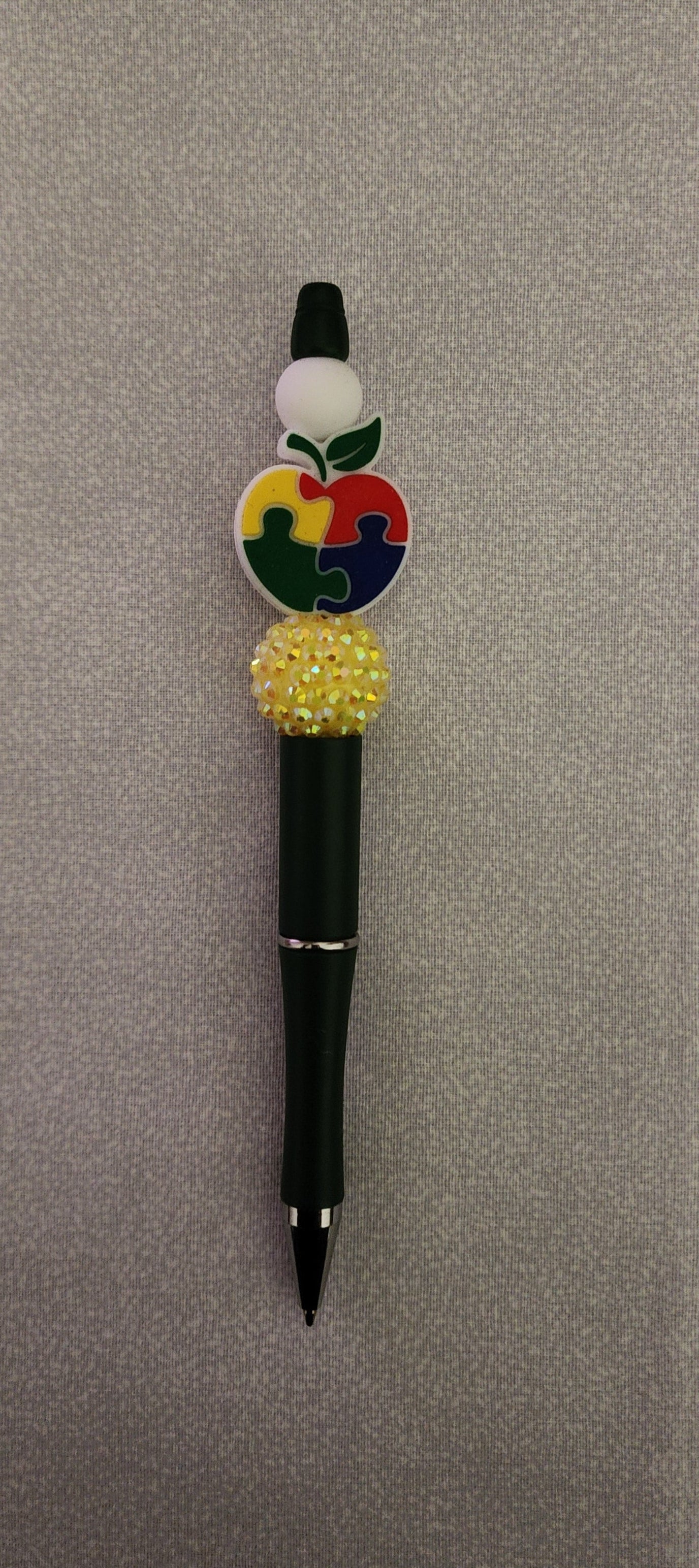 Beadable Pen – Autism Apple