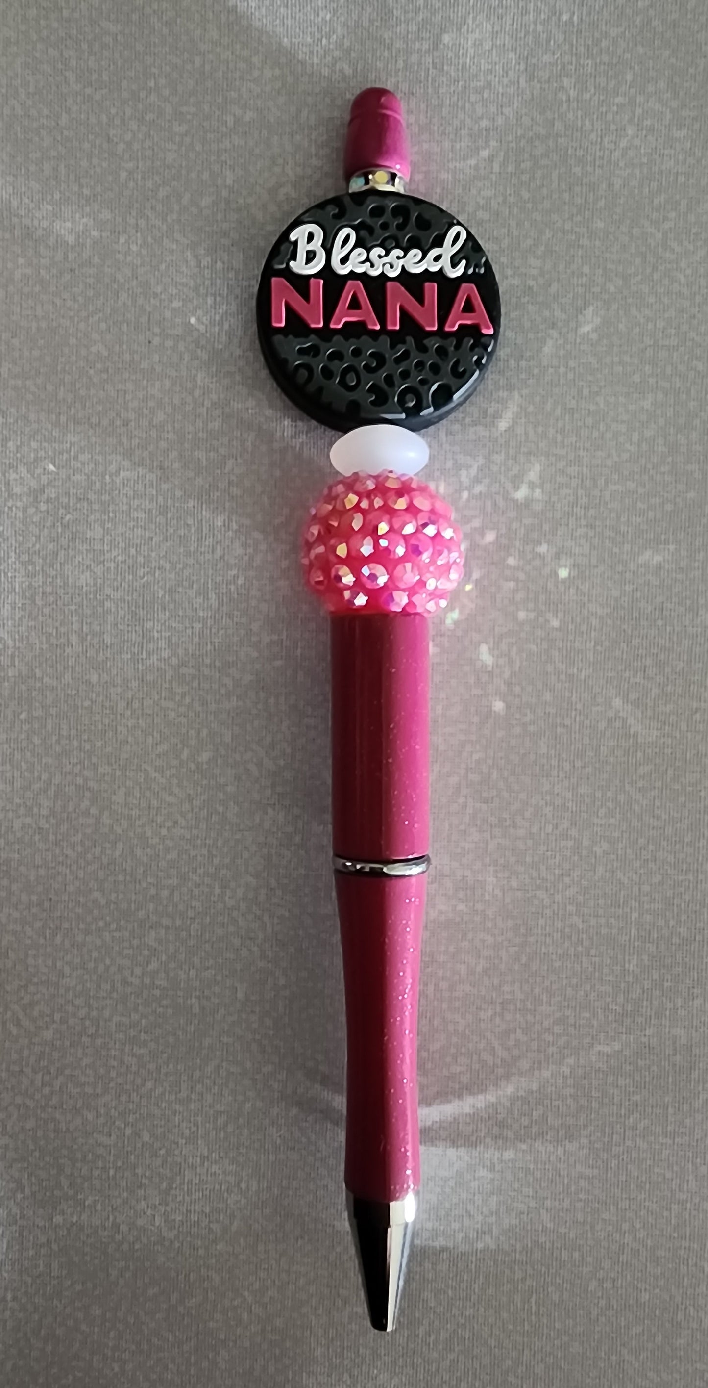 Beadable Pen – Blessed Mama