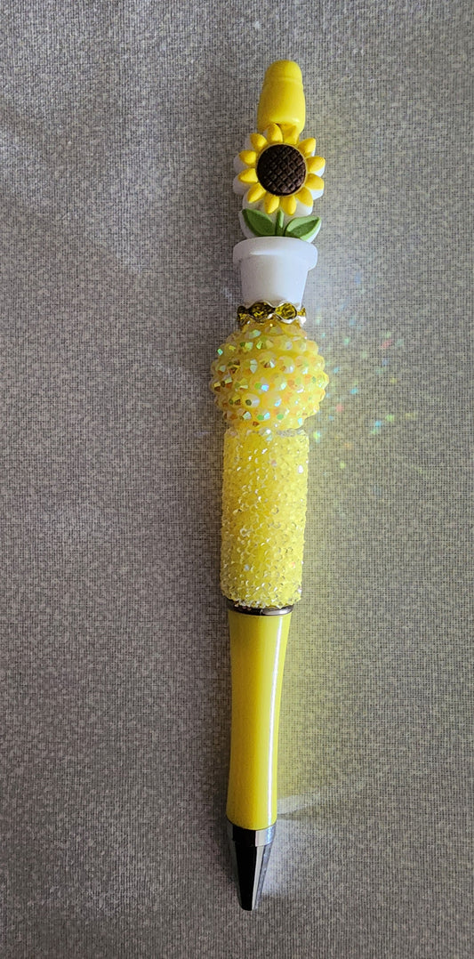 Beadable Pen – Sunflower