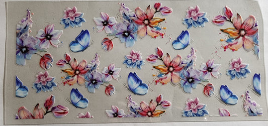 Butterflies & Flowers