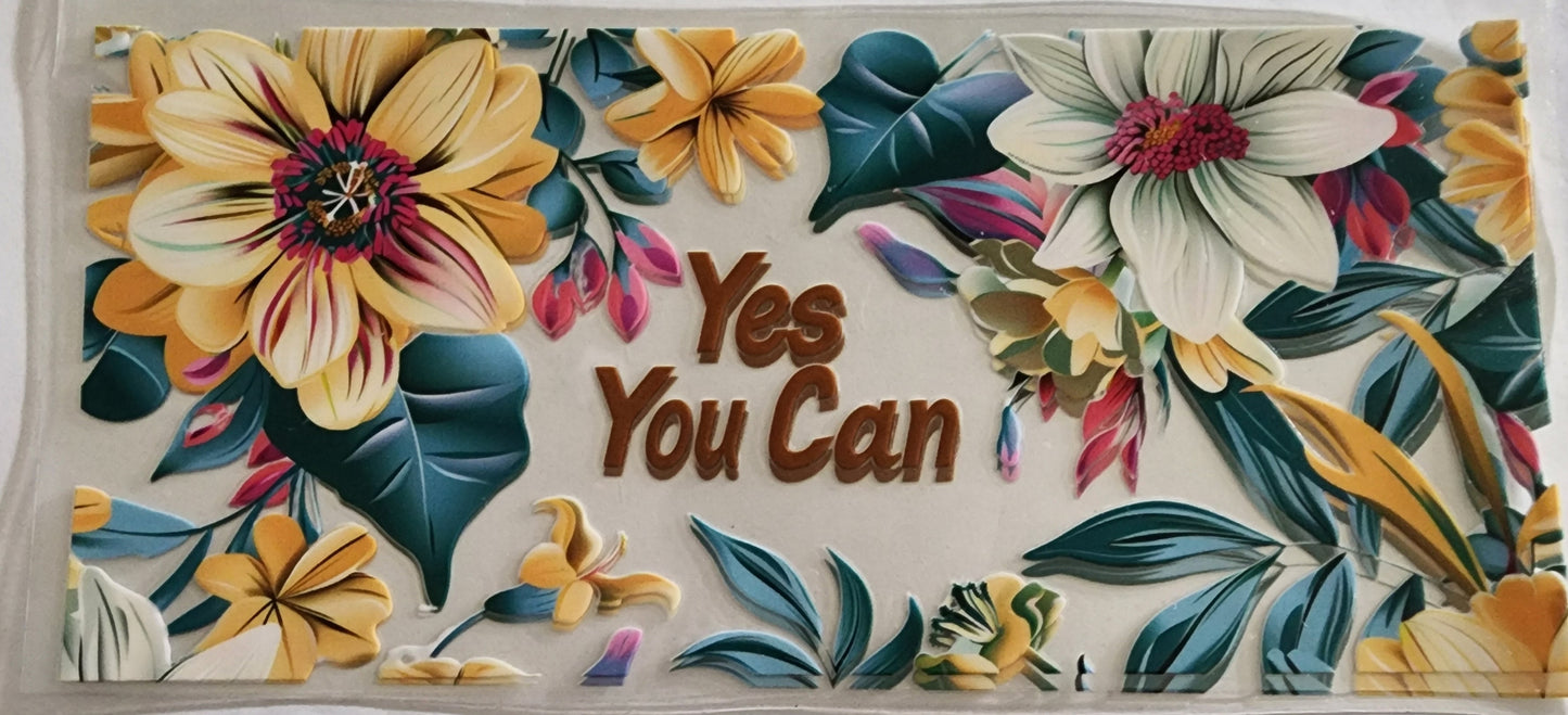Yes you can