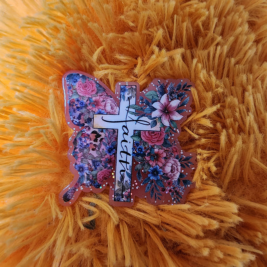 Badge Reel - Faith Cross