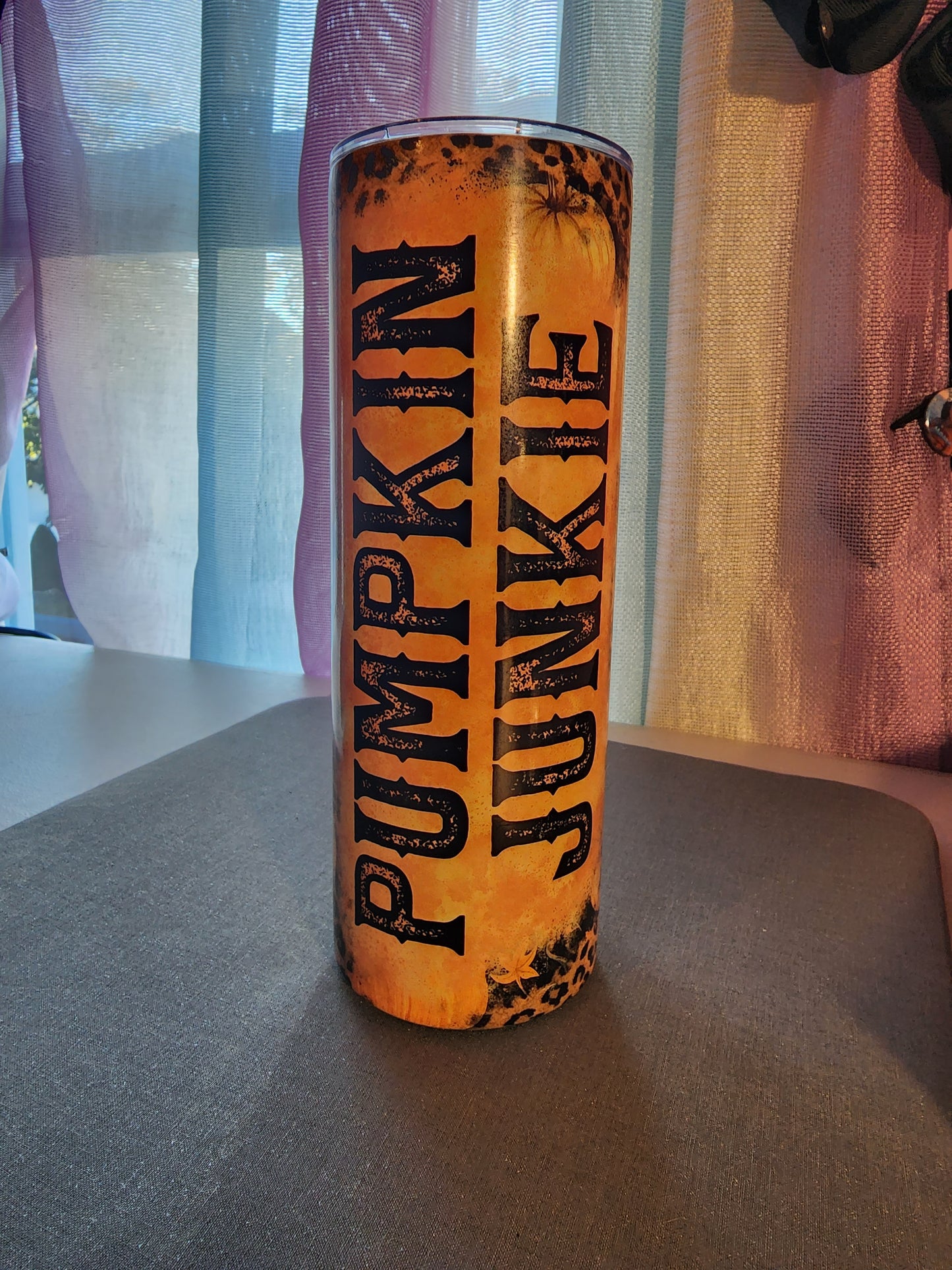 Pumpkin Junkie Sublimated  Tumbler