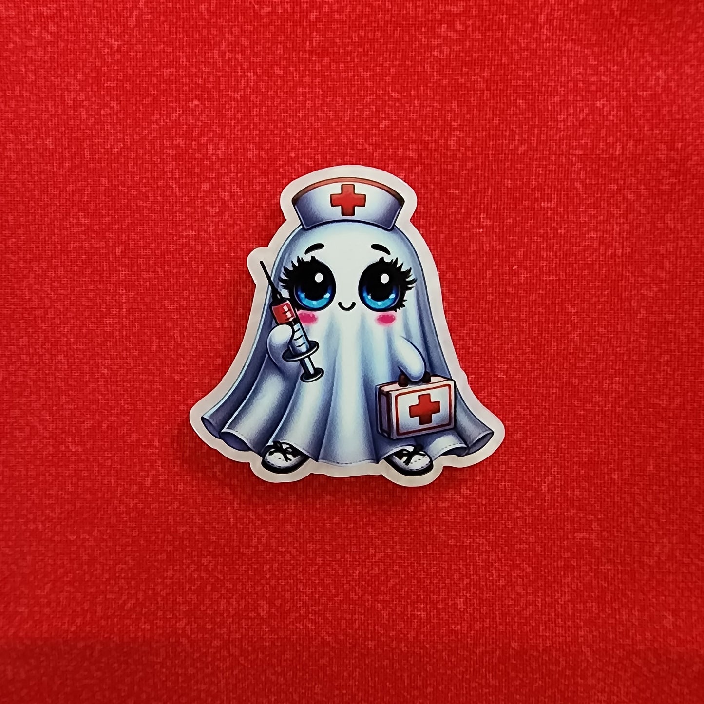 Badge Reel - Ghost Nurse