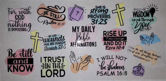 Bible Verses - Decal